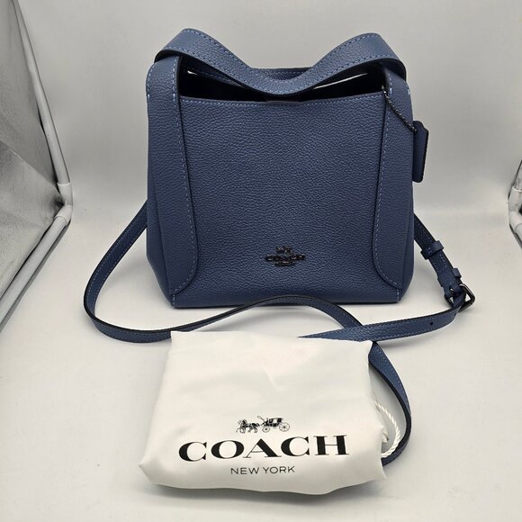 Coach Hadley Hobo 21 Stone Blue - Picture 1 of 7